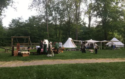 Campingplatz & Naturbad Burg Wallenstein