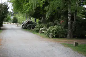 Camping Waßmann Campingplatz Waßmann - Einfahrt des Campingplatzes