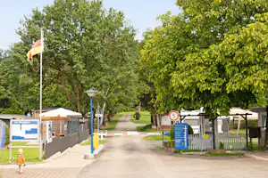 Campingplatz Werratal - Einfahrt des Campingplatzes