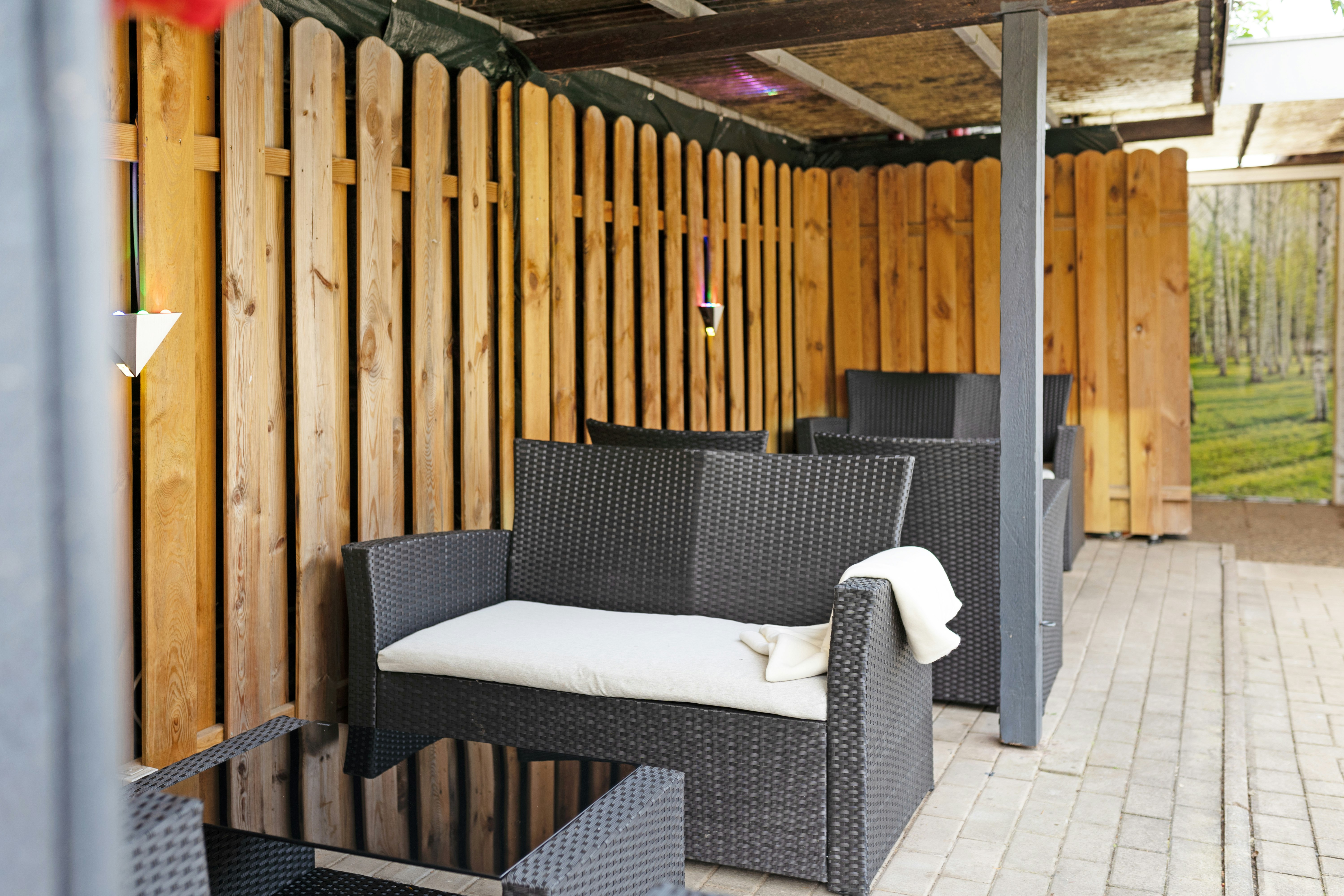 Campingplatz Werratal - Lounge auf dem Campingplatz