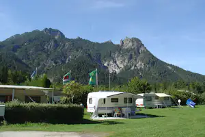 Campingplatz Winkl-Landthal - Wohnmobile auf Standplätzen auf dem Campingplatz