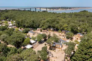 Camping Sandaya La Grande Côte - Blick auf den Campingplatz aus der Vogelperspektive