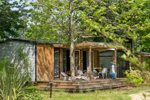 Campéole Le Lac de Sanguinet - Mobilheime auf dem Campingplatz
