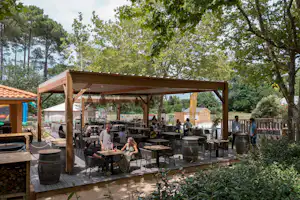 Campéole Le Lac de Sanguinet - Terrasse des Restaurants