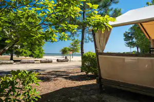 Camping Campéole Navarrosse Plage Camping Club Navarrosse Plage - Mietunterkünfte auf dem Campingplatz