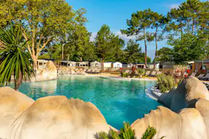 Camping Campéole Navarrosse Plage Camping Club Navarrosse Plage - Wasserpark des Campingplatzes