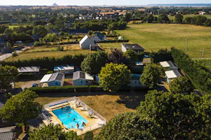 Camping Saint Grégoire - Luftaufnahme des Campingplatzes
