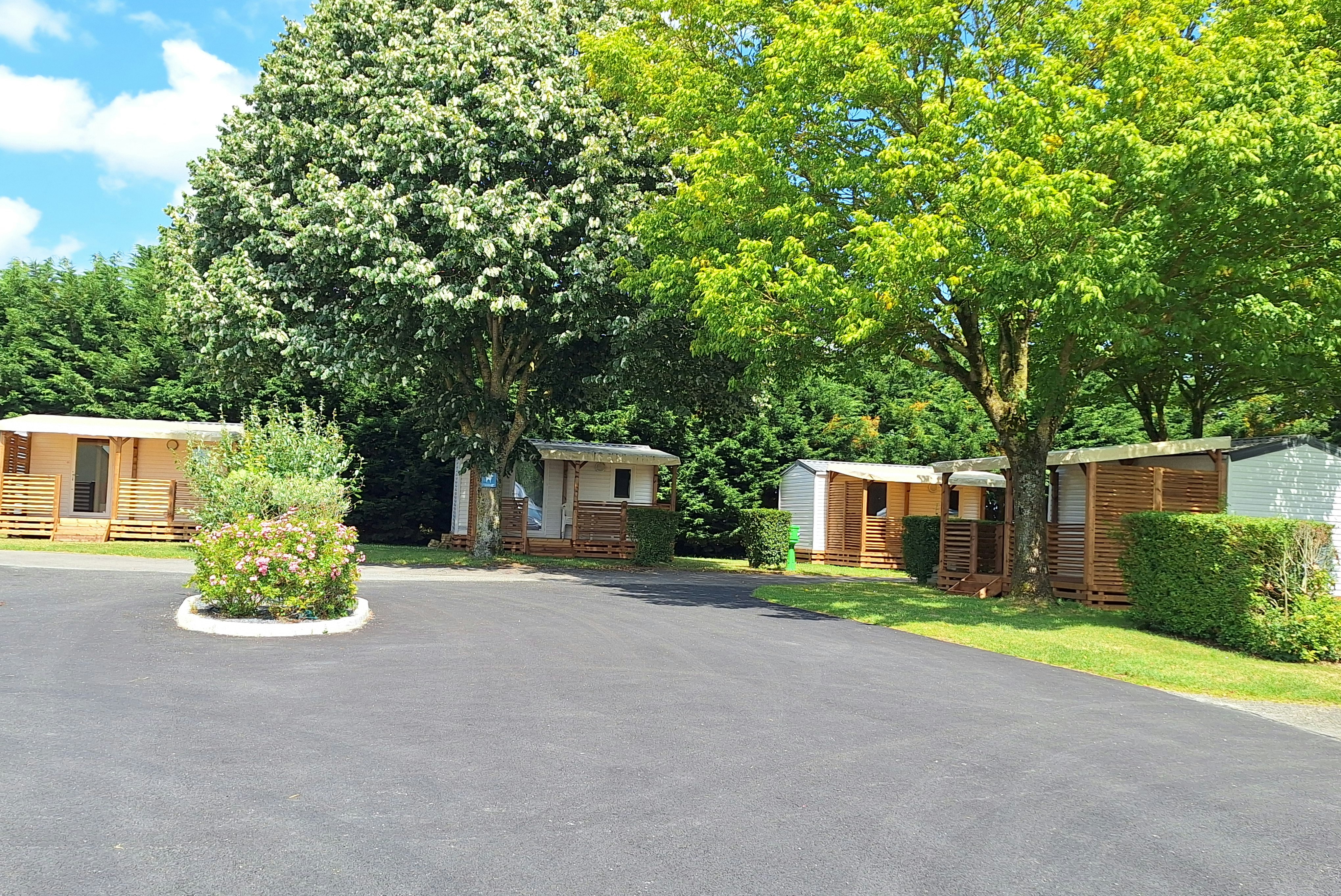 Camping Saint Grégoire  - Mobilheime auf dem Campingplatz