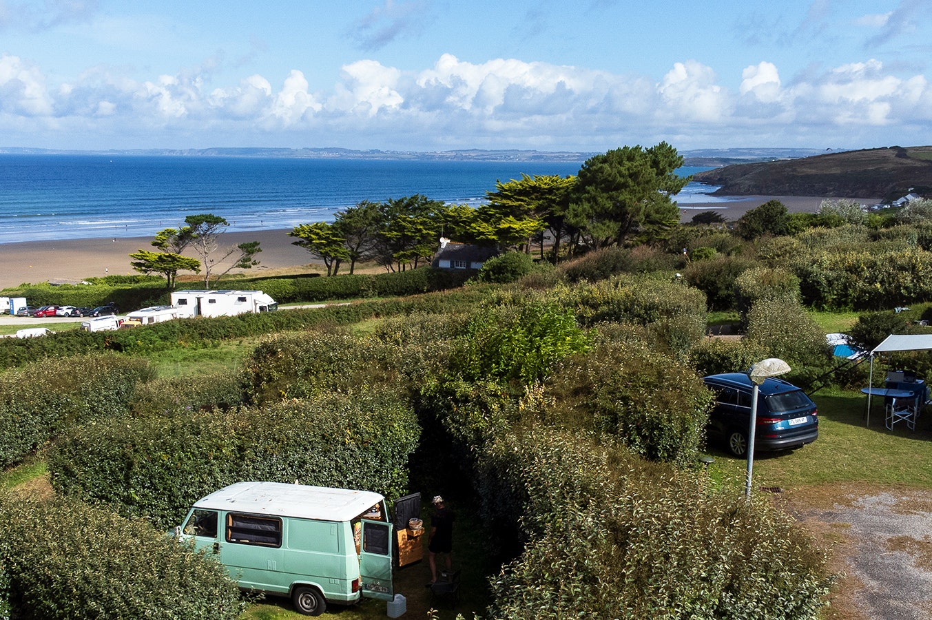 Camping Trezmalaouen - Standplätze auf dem Campingplatz