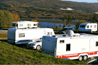Campotel Fauske -  Wohnwagenstellplätze im Grünen auf dem Campingplatz