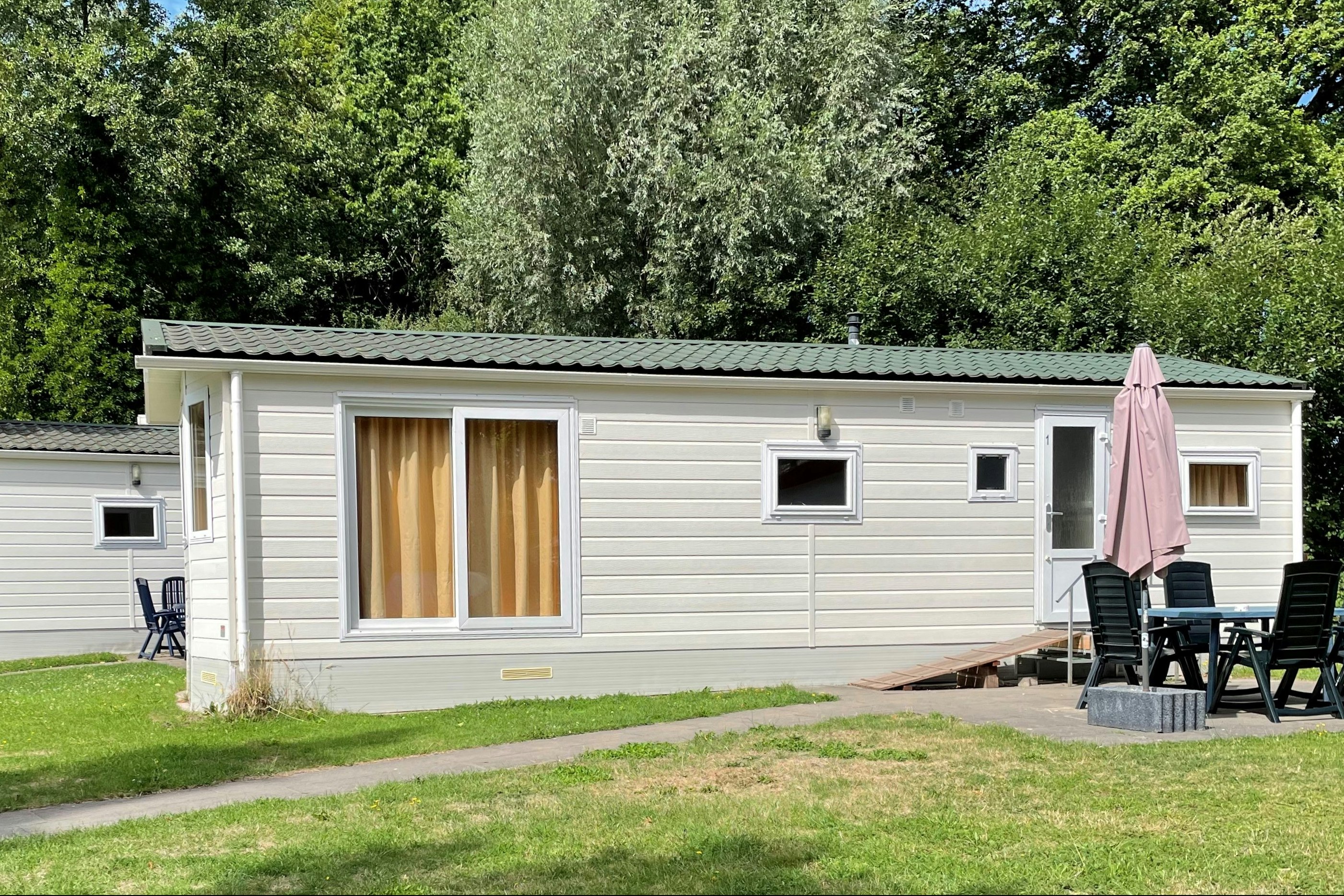 Campotel - Außenansicht Mobilheim