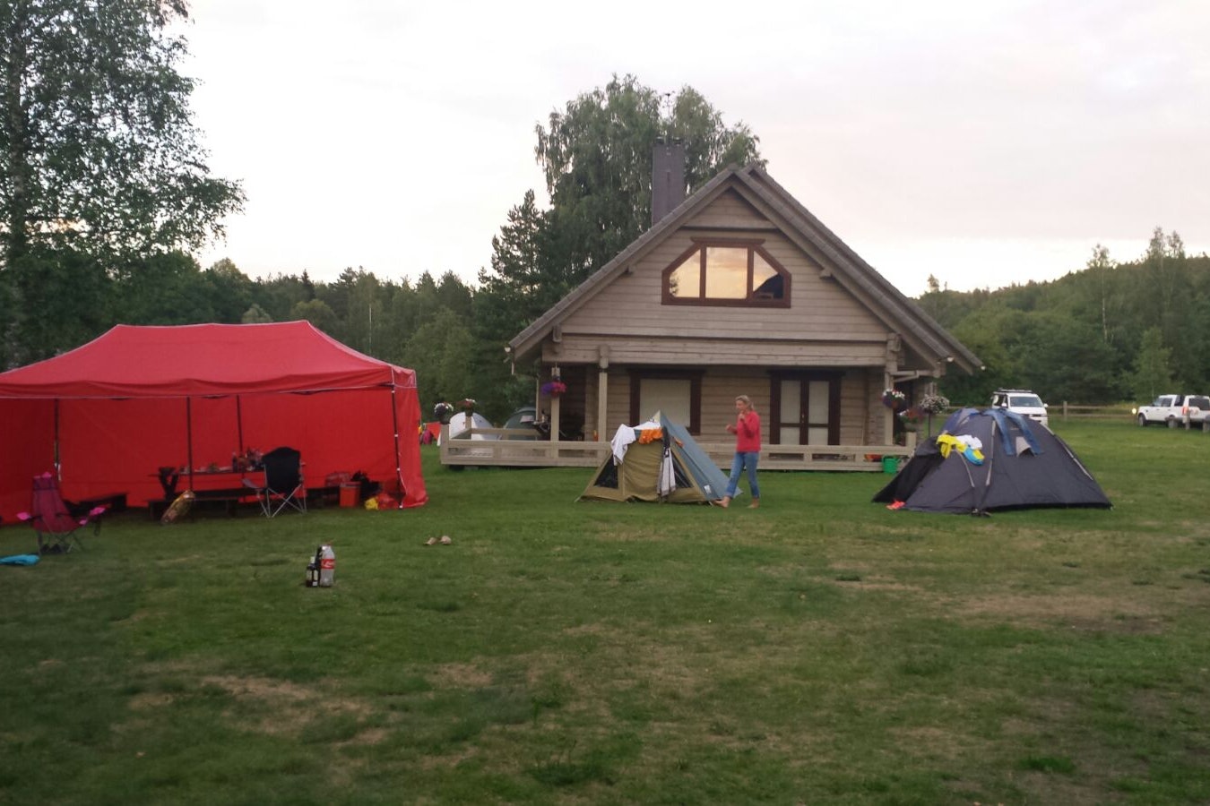 Canoe Camping -  Wohnwagen- und Zeltstellplatz auf dem Campingplatz