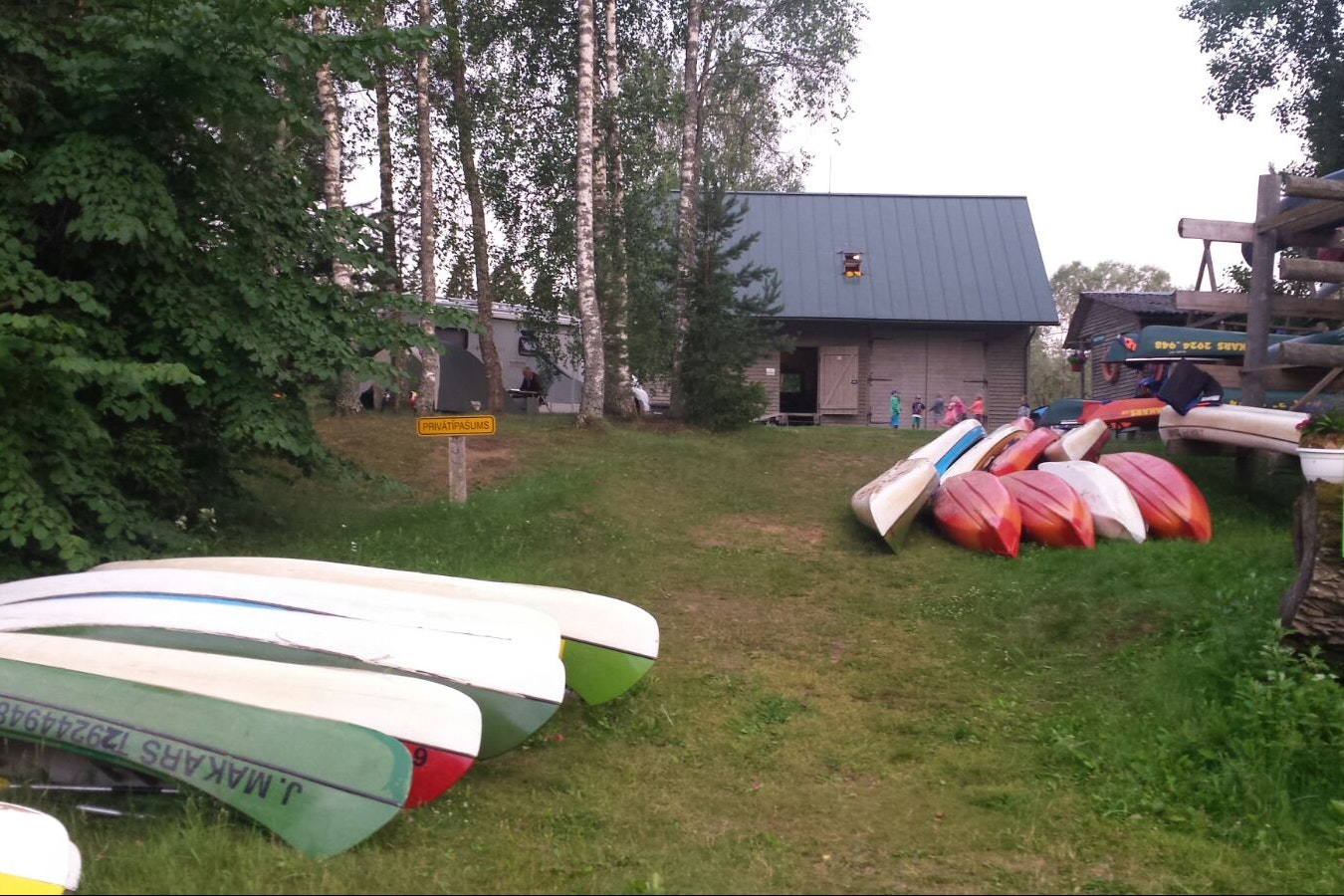 Canoe Camping - Kanuverleih auf dem Campingplatz