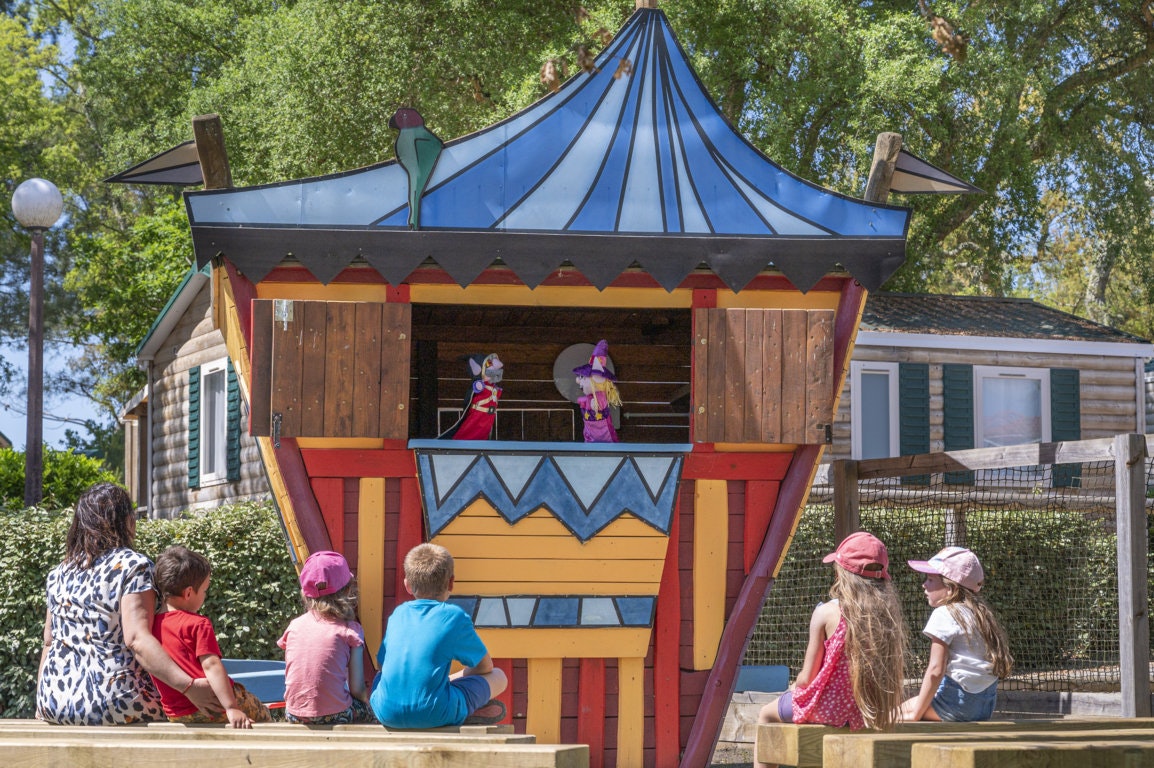Capfun camping Clown Océan - Puppentheater für Kinder auf dem Campingplatz