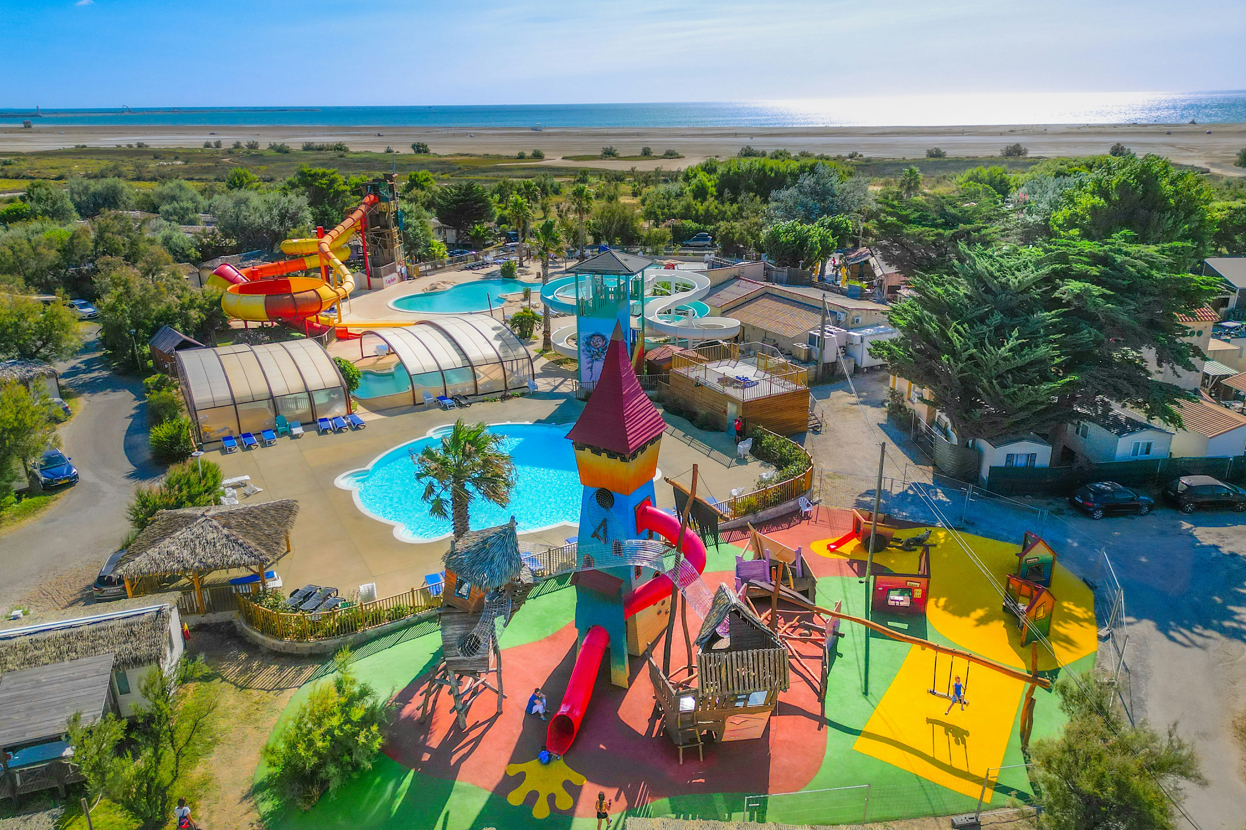 Capfun Camping Côte Vermeille - Campingplatz mit Freibad und Kinderspielplatz