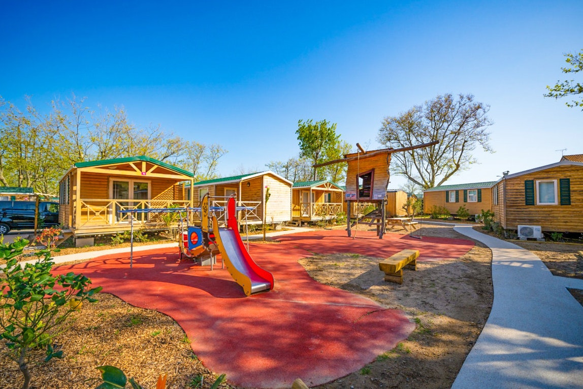 Capfun camping Féerix  - Kinderspielplatz auf dem Campingplatz