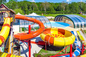 Capfun Camping Fredland - Blick auf den Wasserpark