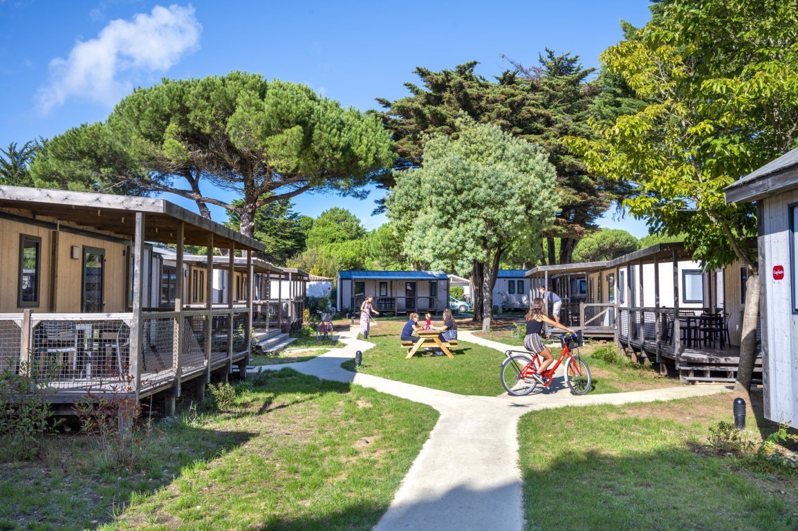 Capfun camping La Bonne Etoile  - Mobilheime auf dem Campingplatz