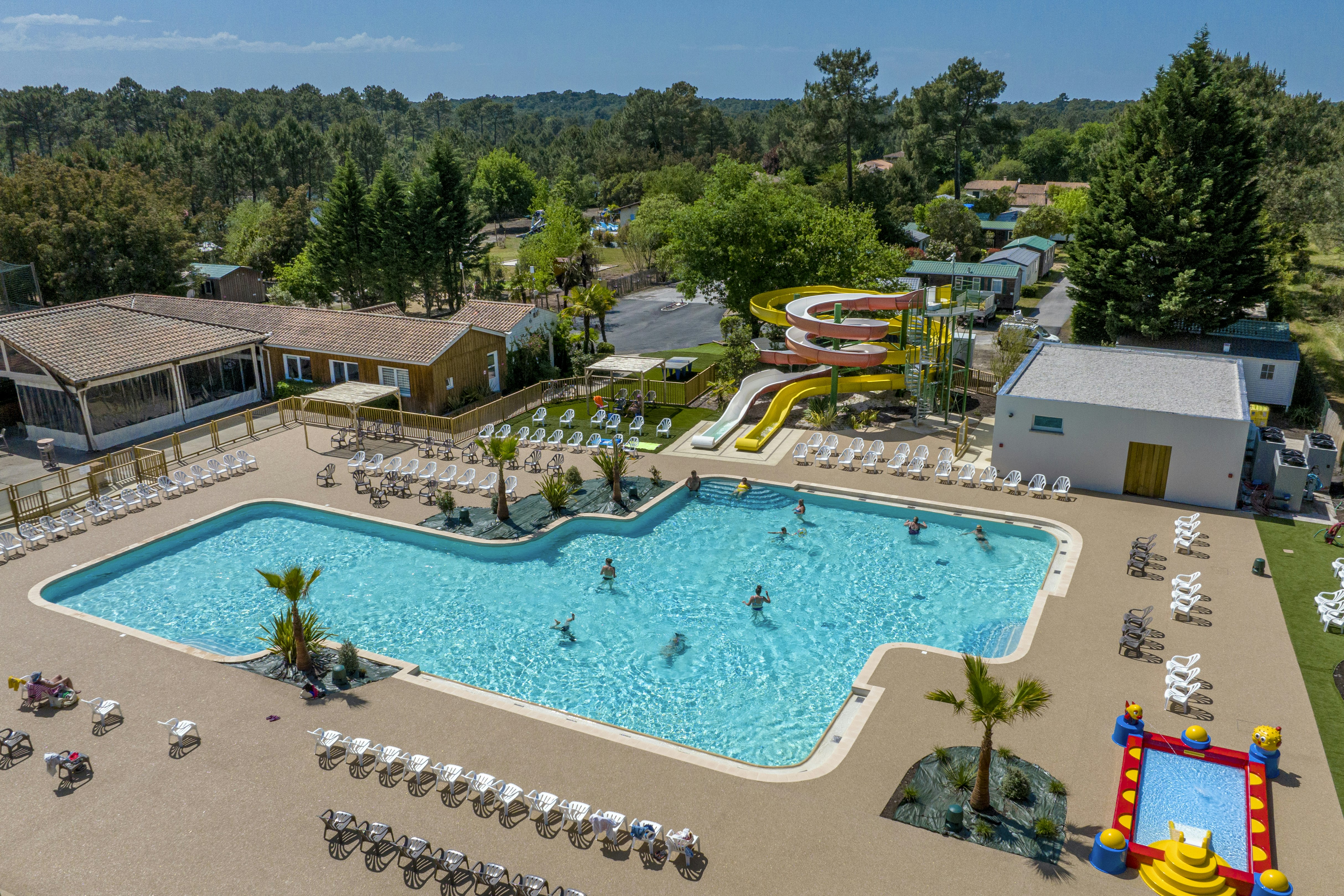 Capfun camping La Pinéda - Freibad auf dem Campingplatz