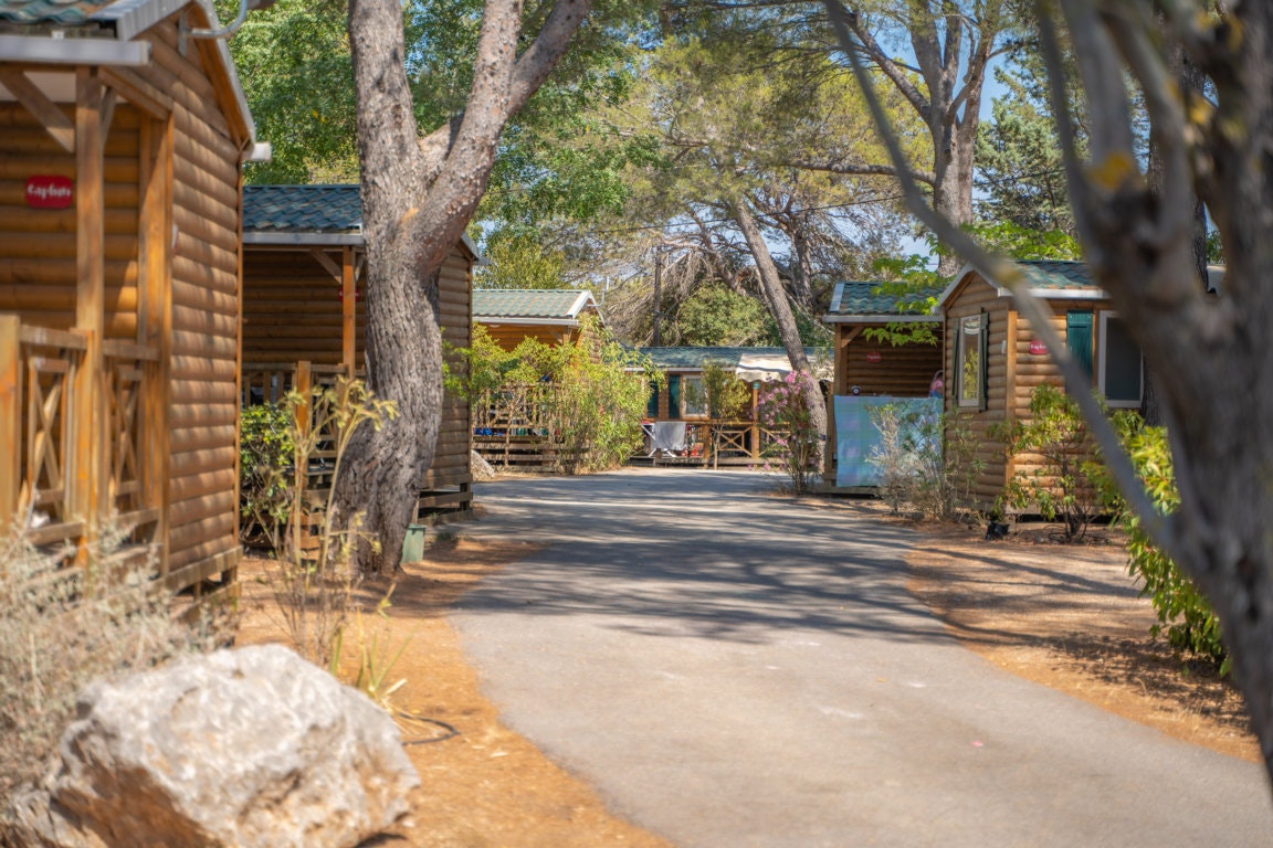 Capfun camping L'Arbois du castellet  - Mobilheime auf dem Campingplatz