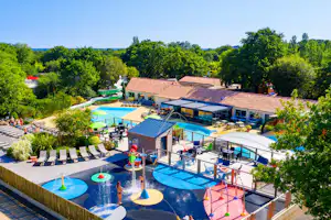 Capfun camping Le Patisseau - Wasserspielplatz auf dem Campingplatz