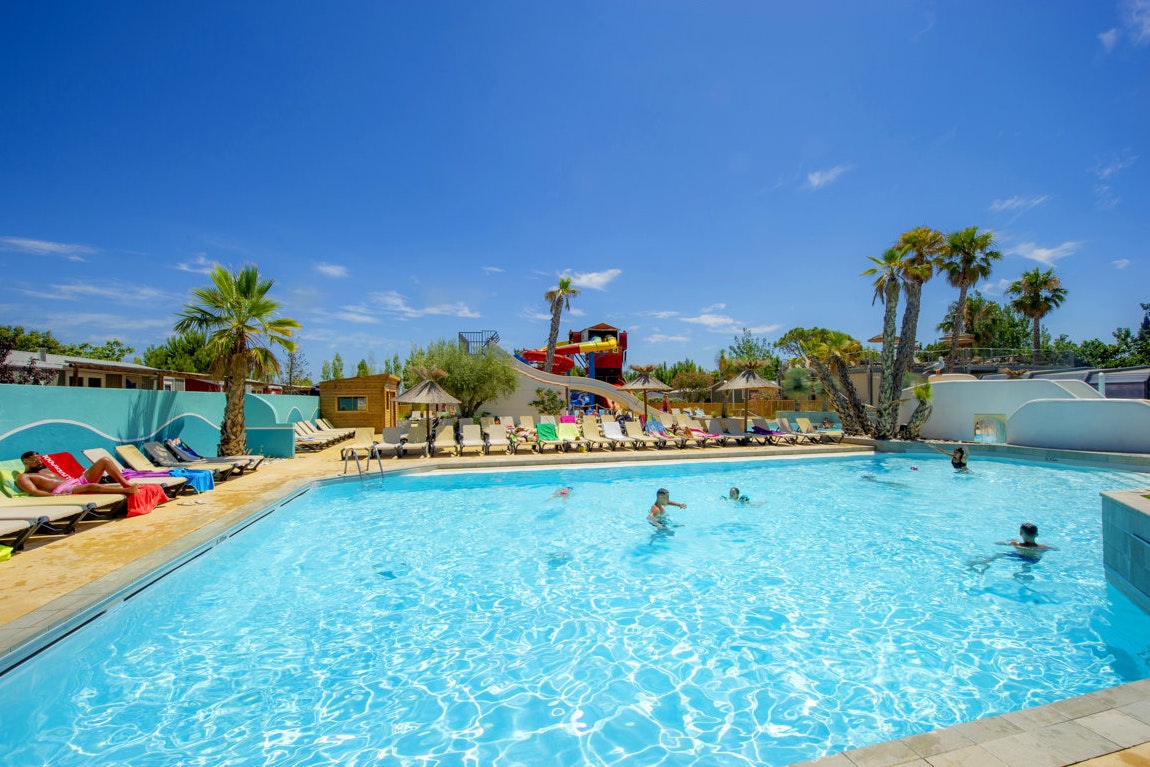 Capfun camping L'Hermitage - Pool im Freien auf dem Campingplatz