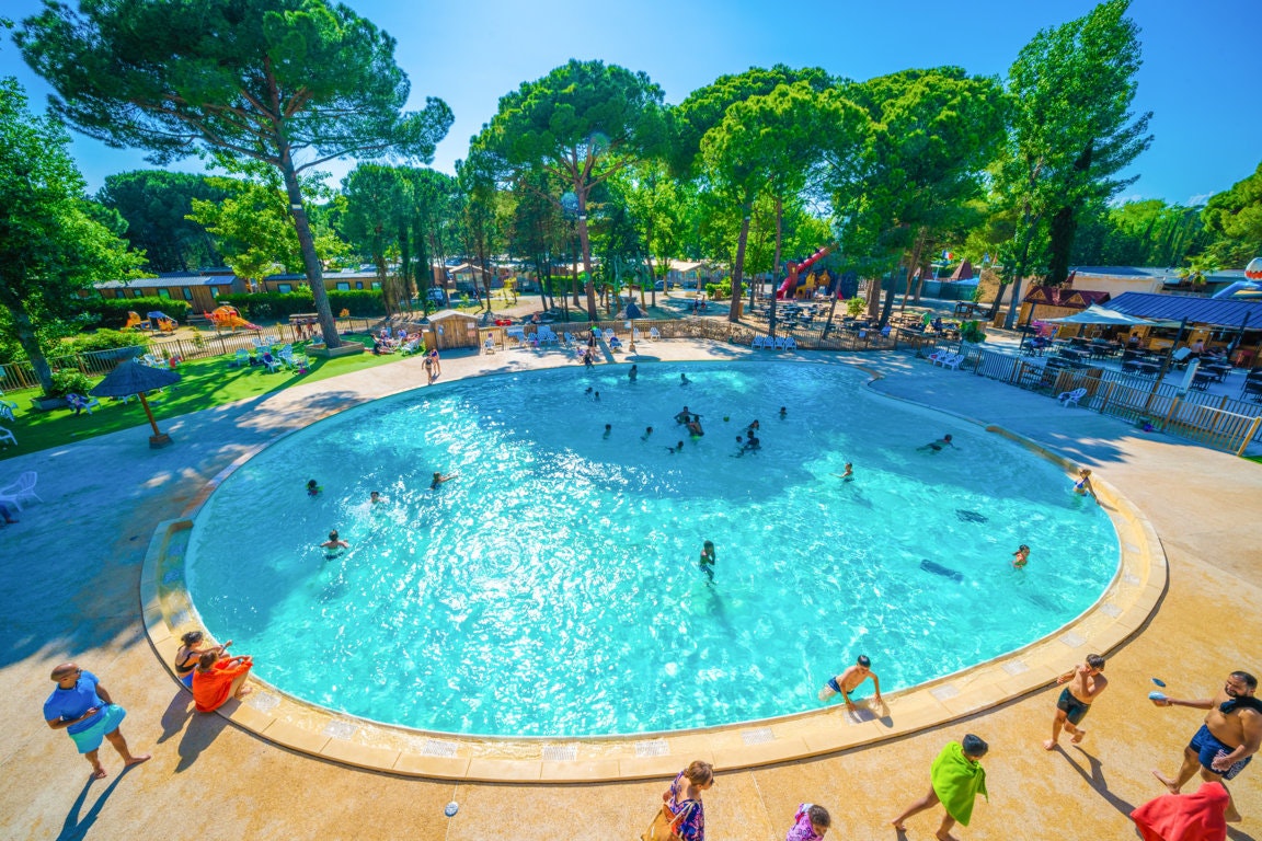 Capfun camping l'Or - Freibad auf dem Campingplatz