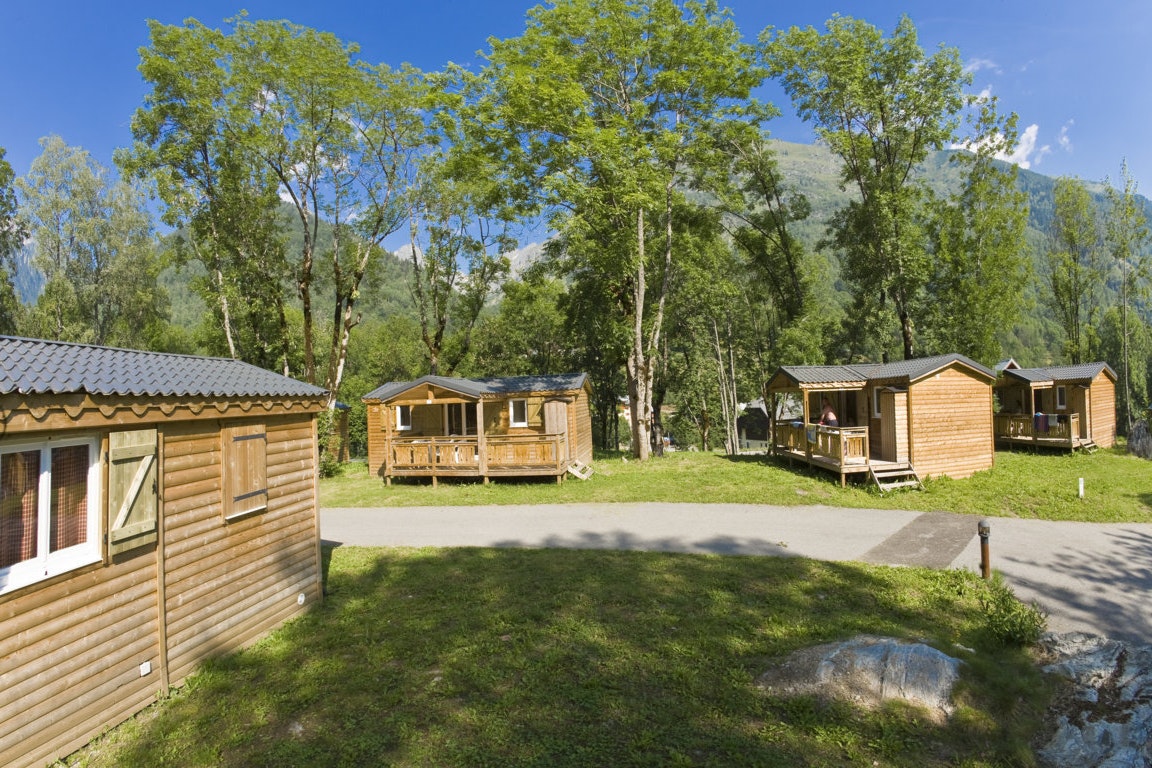 Capfun camping Saint Colomban  - Mobilheime auf dem Campingplatz