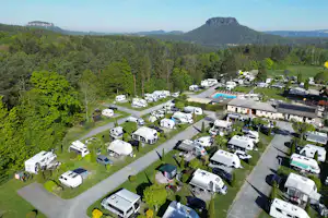 Caravan Camping Sächsische Schweiz - Standplätze auf dem Campingplatz