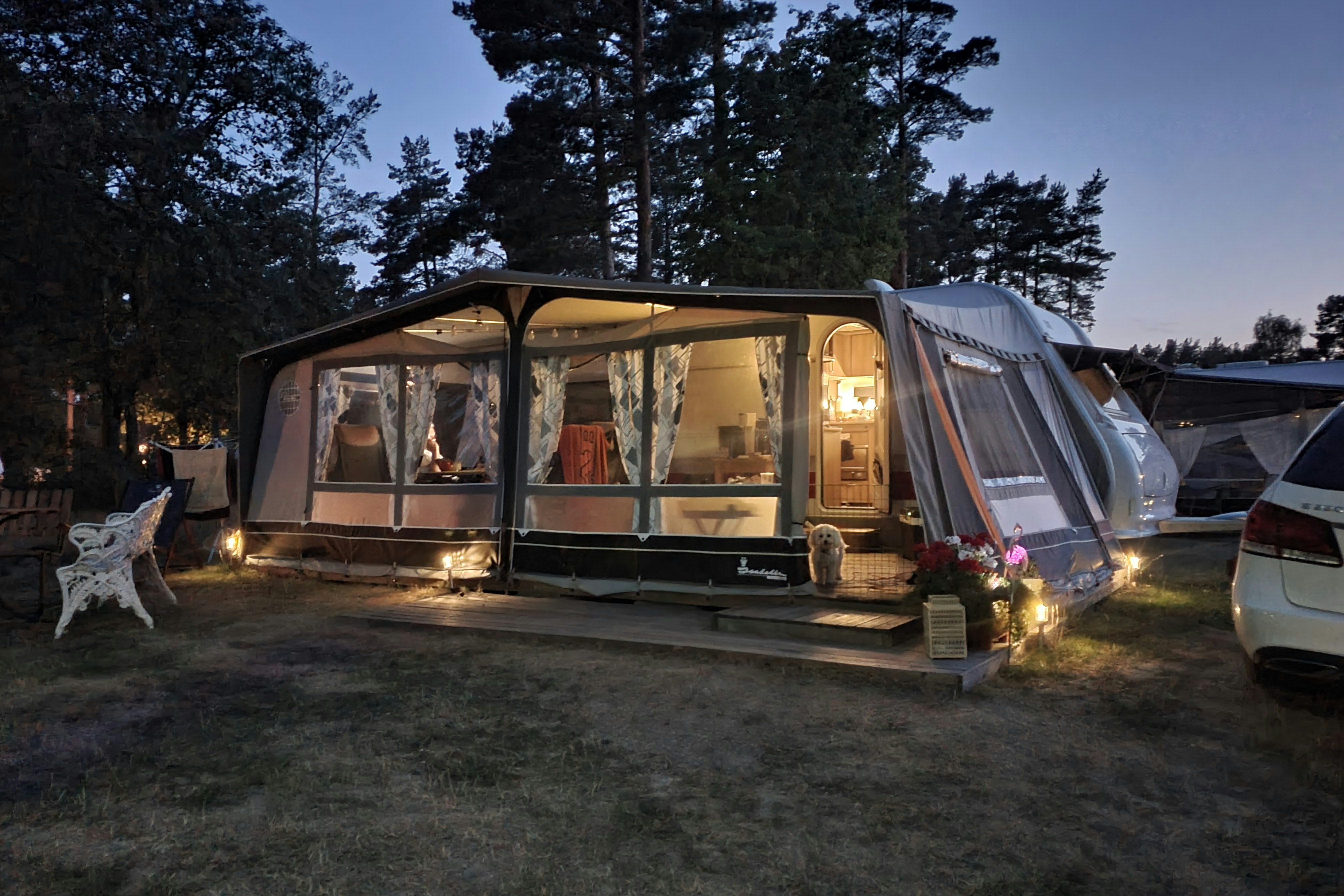 Caravan Club Timmernabbens Camping - Standplatz auf dem Campingplatz
