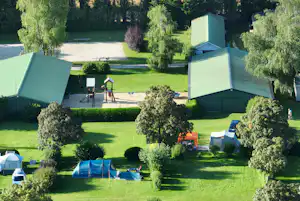 Caravaning des 4 Vents - Luftaufnahme des Campingplatzes