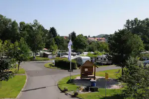 Caravanplatz Mühlenweiher - Campingplatz Eingang