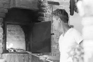 Casa Tartufo - Pizzaofen auf dem Campingplatz