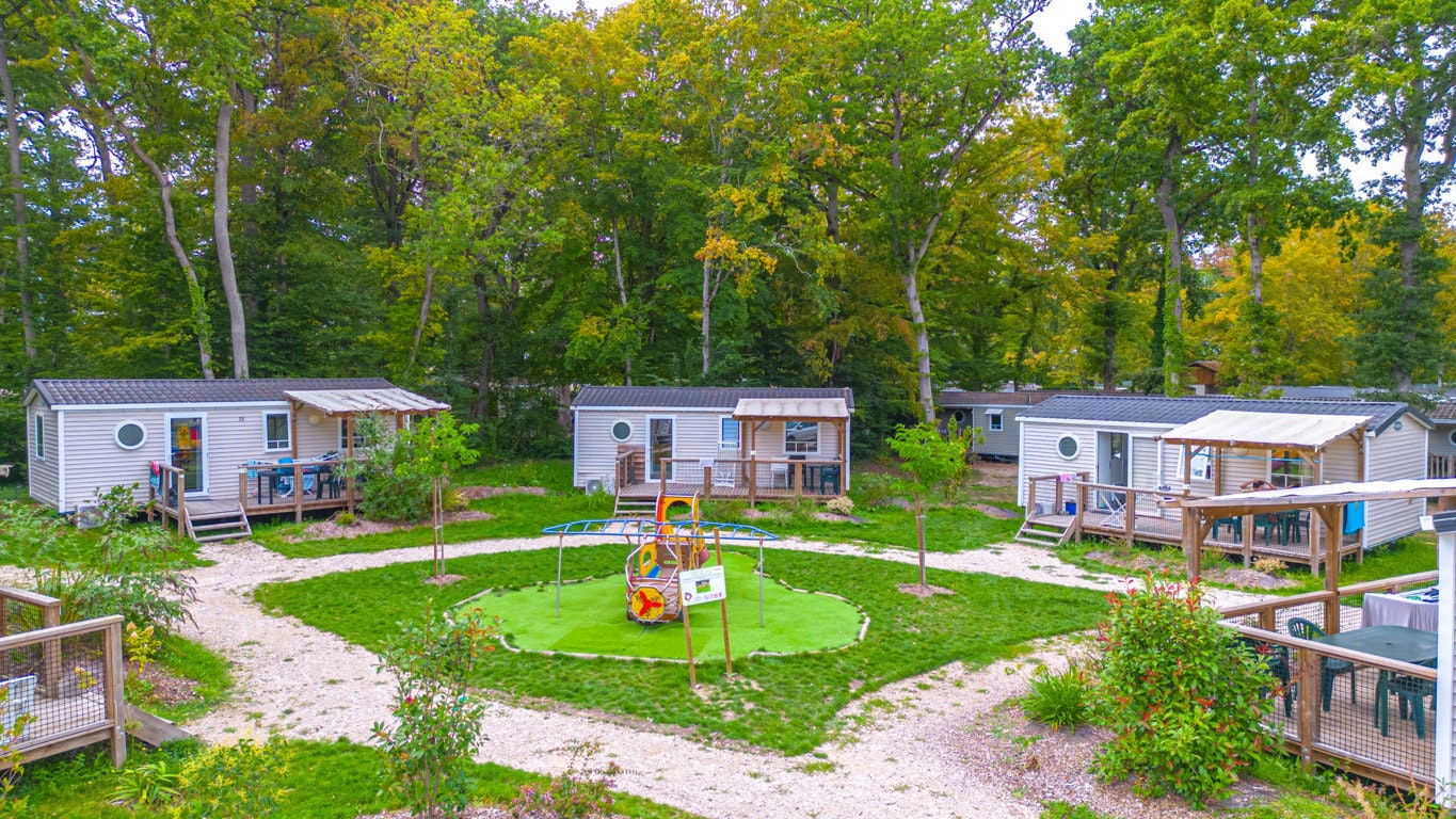 Capfun Camping Grenouillère  - Mobilheime auf dem Campingplatz