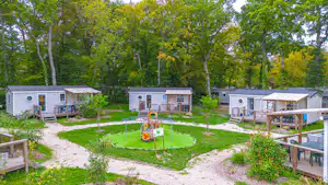 Capfun Camping Grenouillère - Mobilheime auf dem Campingplatz