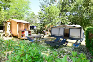 Domaine de la Bergerie - Standplätze auf dem Campingplatz