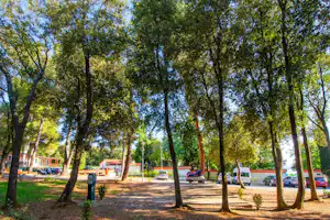 Centinera Resort & Camping - Schattige Wohnwagenstellplätze mi Stromanschluss auf dem Campingplatz