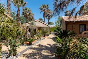 Centre Naturiste René Oltra - Mobilheime auf dem Campingplatz