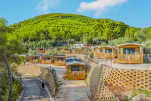 Centro Turistico San Nicola - Blick auf Mobilheime