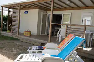 Chadotel Camping La Bolée d'Air - Mobilheim auf dem Campingplatz