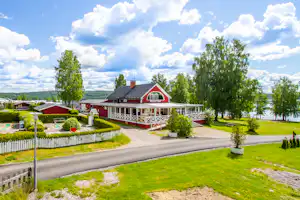 First Camp Haganäset - Charlottenberg - Eingang des Campingplatzes