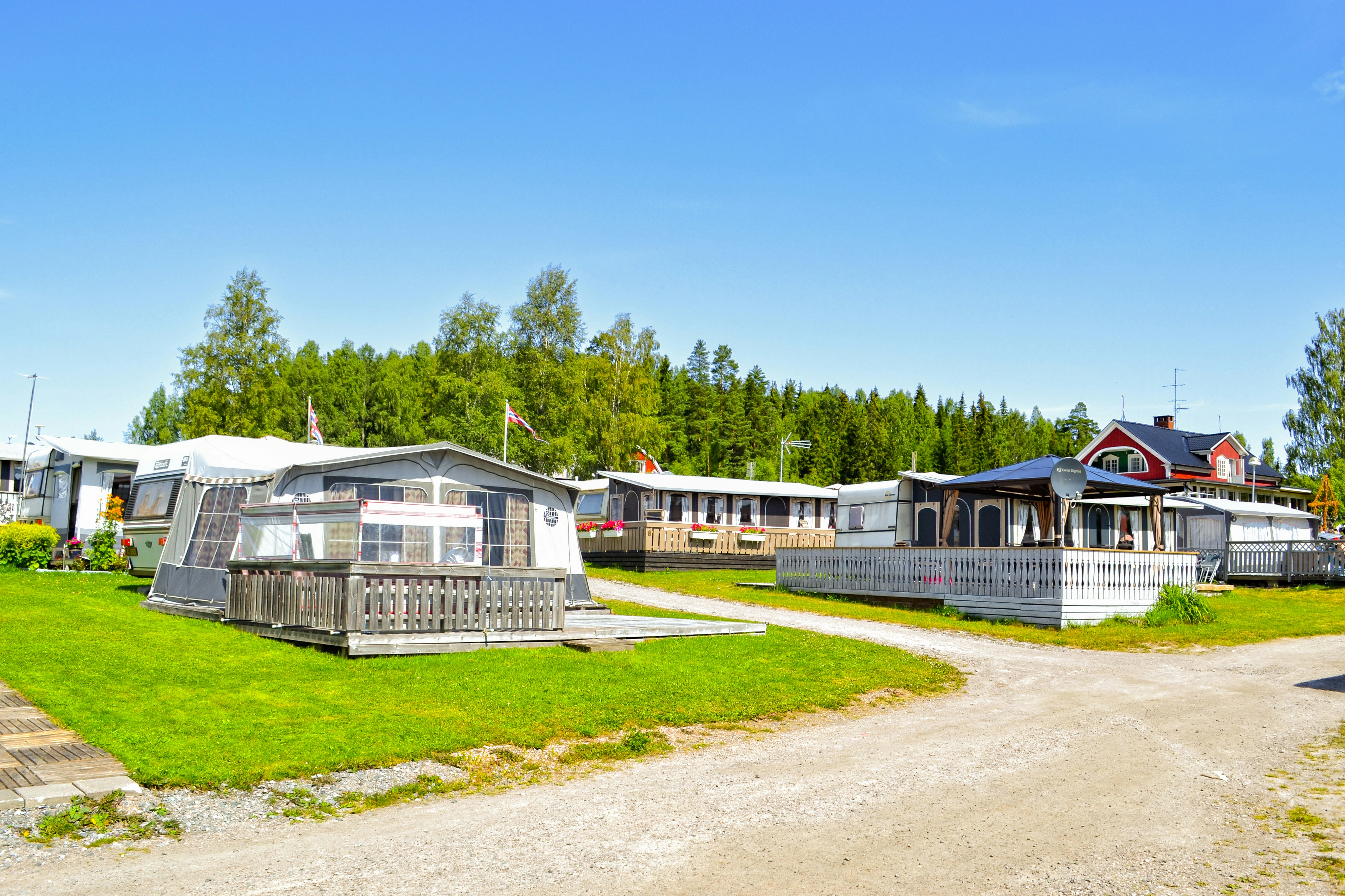 First Camp Haganäset - Charlottenberg - Standplätze auf dem Campingplatz