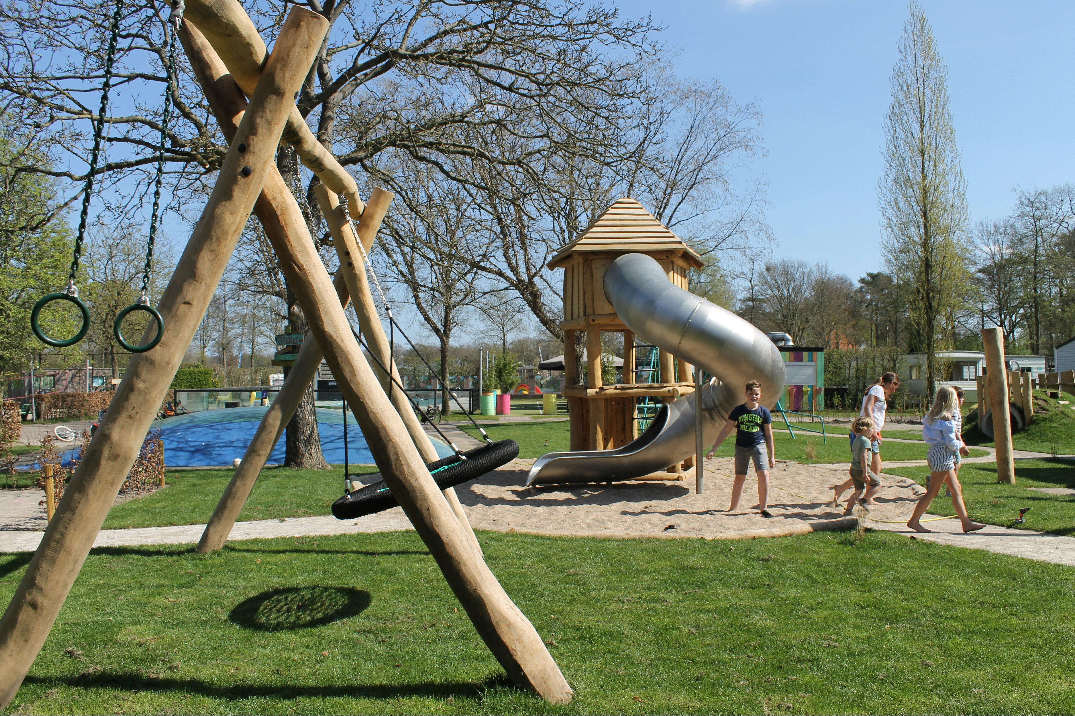 Beloofde Land  Christelijke camping 't Beloofde Land  - Kinderspielplatz auf dem Campingplatz