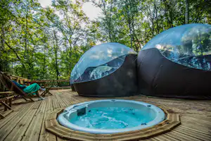 Chrysalide Saint Martin - Terrasse mit Whirlpool
