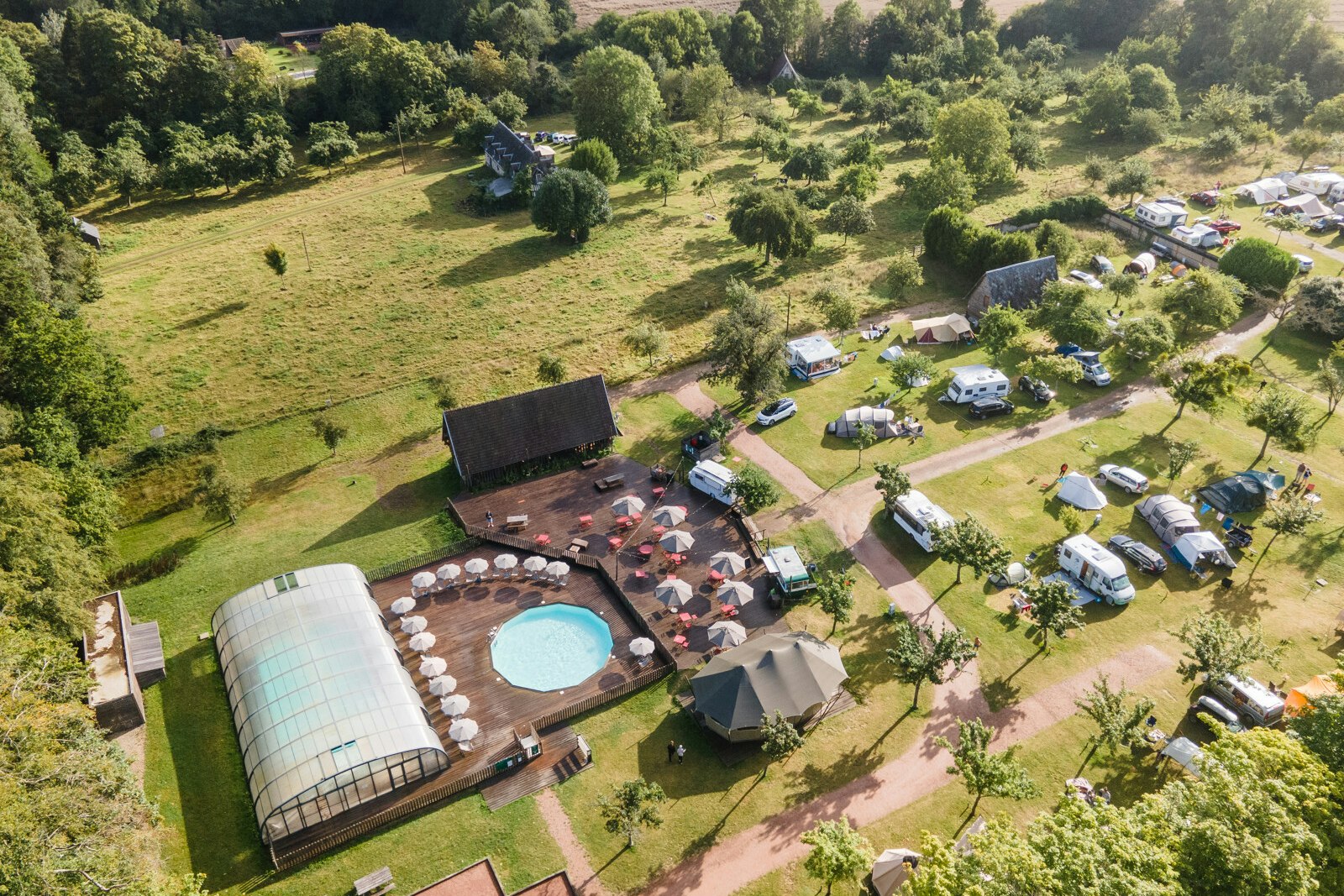 Camping Huttopia Calvados - Normandie