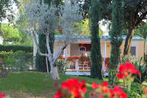 Club Camping Jesolo International - Mobilheim vom Campingplatz im Grünen