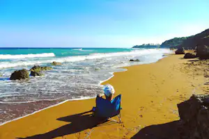 Club Naturista Pizzo Greco - Camper am Strand in der Nähe vom Campingplatz