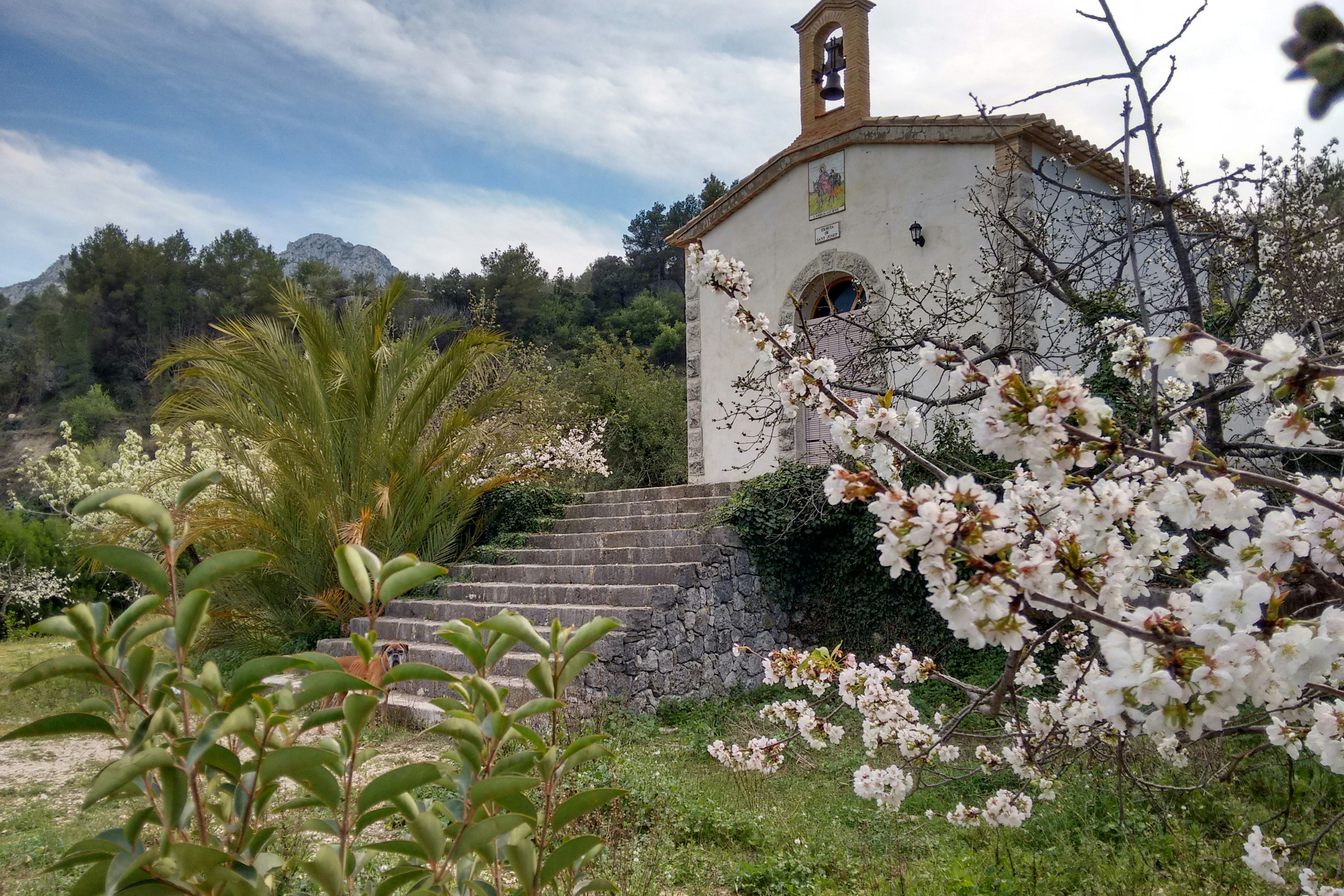 Càmping Vall de Laguar  - Kapelle in der Nähe vom Campingplatz