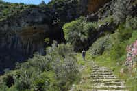 Càmping Vall de Laguar  - Wanderweg in der Nähe vom Campingplatz