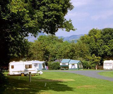 Coed-y-Llwyn Caravan Club Site